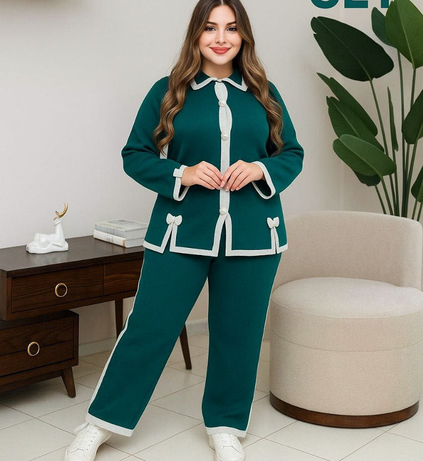 انسومبل صوفي أنيق ✨