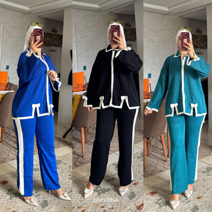 انسومبل صوفي أنيق ✨