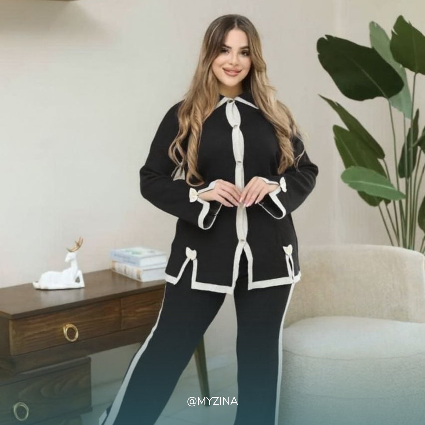 انسومبل صوفي أنيق ✨