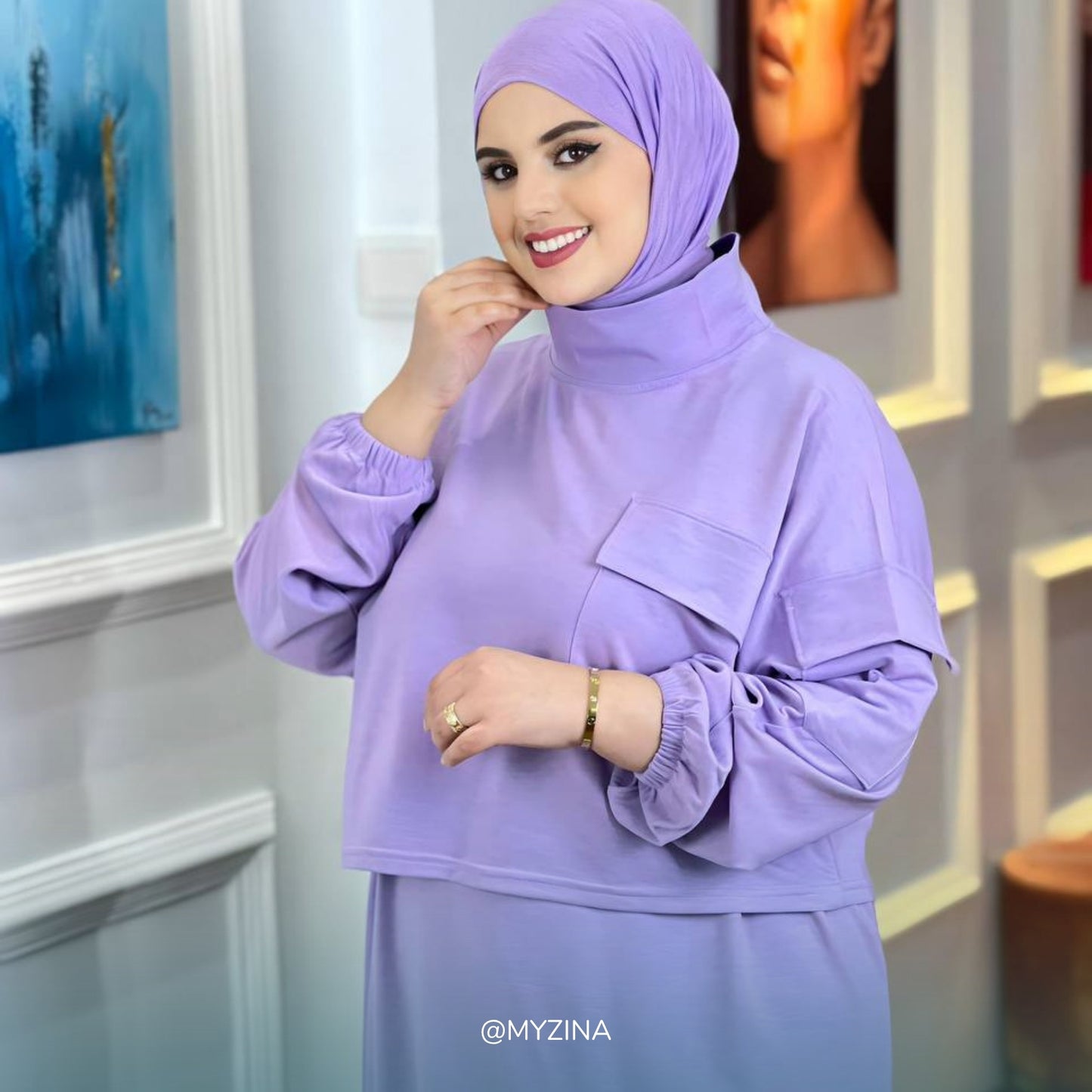 🌸 كسوة راقية من قطعتين