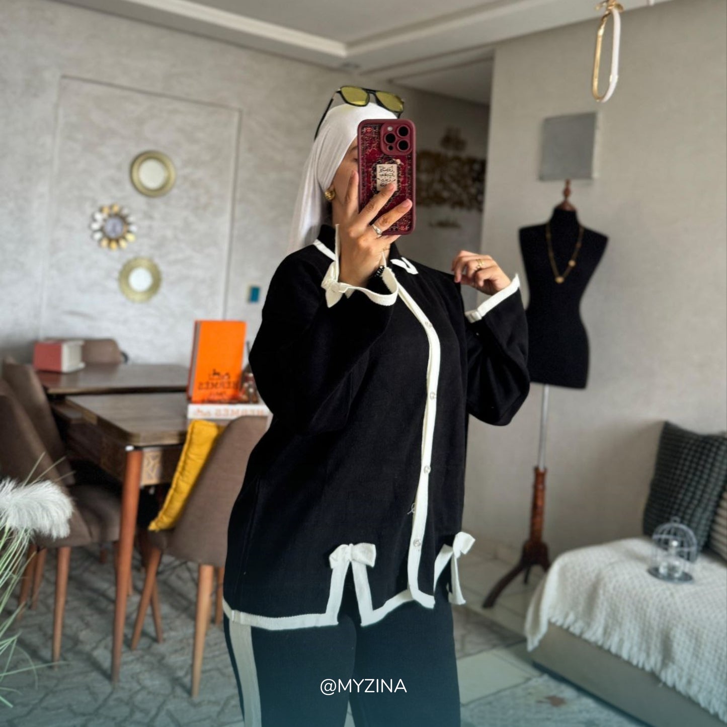 انسومبل صوفي أنيق ✨