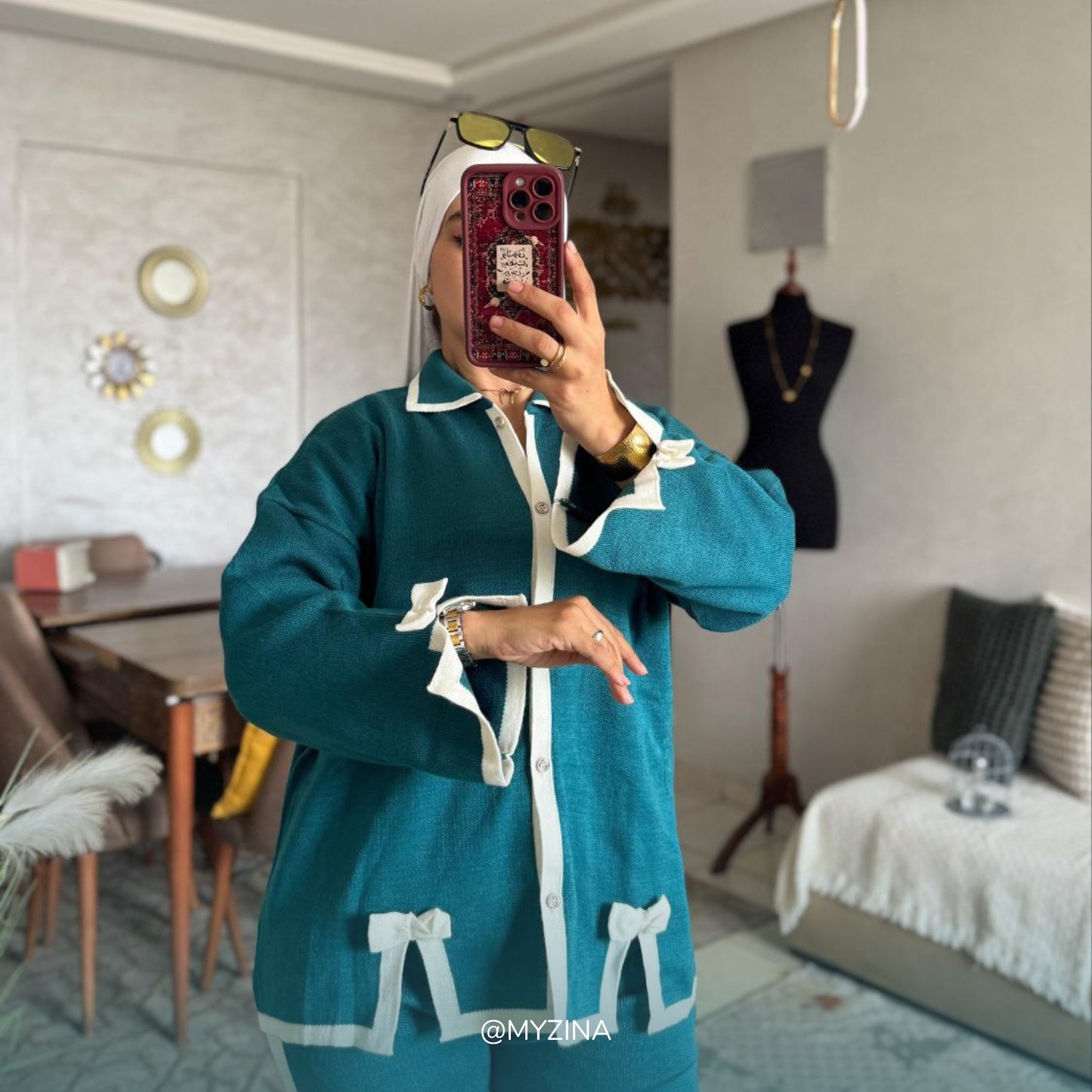 انسومبل صوفي أنيق ✨