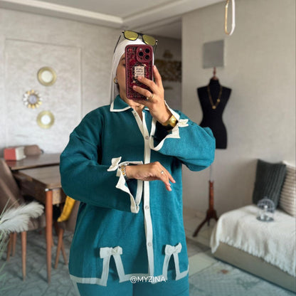 انسومبل صوفي أنيق ✨